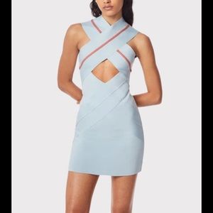 Herve Leger Cross Over Dress